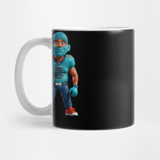 Miami Dolphin Characters Mug